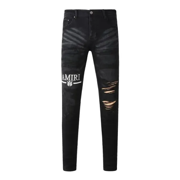 Gallery Dept. Distressed Black Denim Jeans - 12