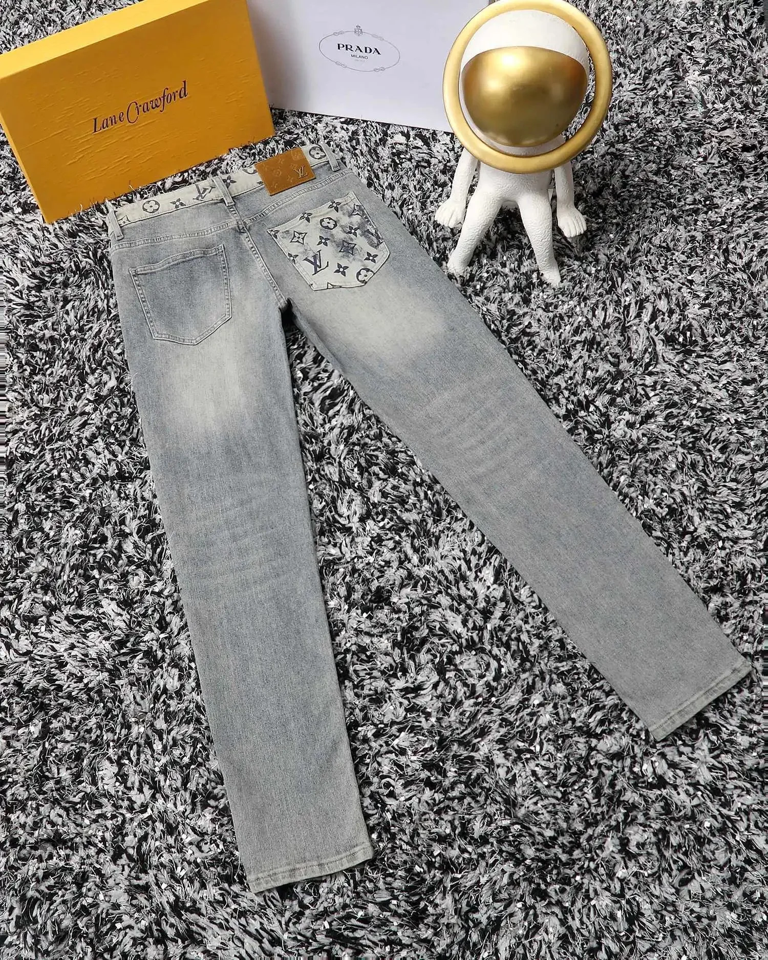 Louis Vuitton Straight-Leg Jeans