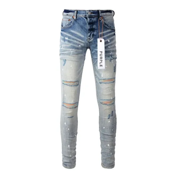 Purple Brand Holographic Denim Jeans - 35