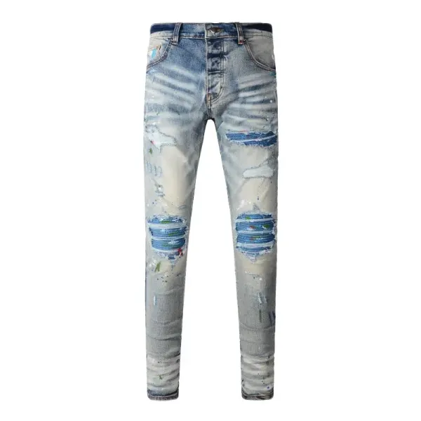 Gallery Dept. Distressed Black Denim Jeans - 25