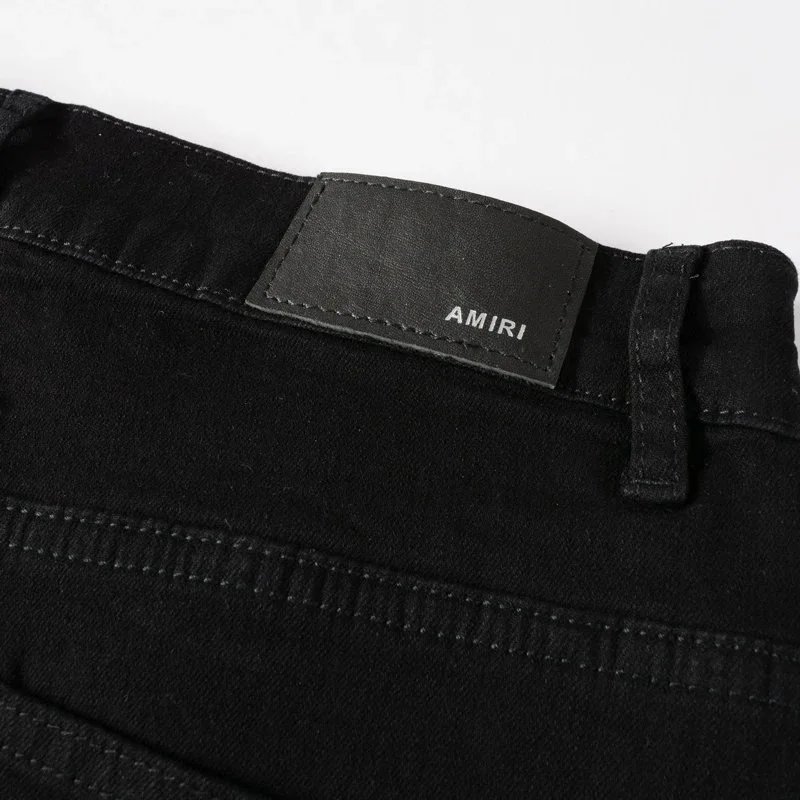 Gallery Dept. Patchwork Distressed Black Jeans - 13