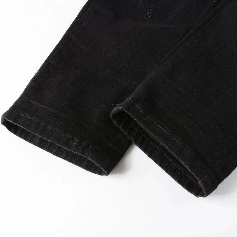 Gallery Dept. Patchwork Distressed Black Jeans - 17