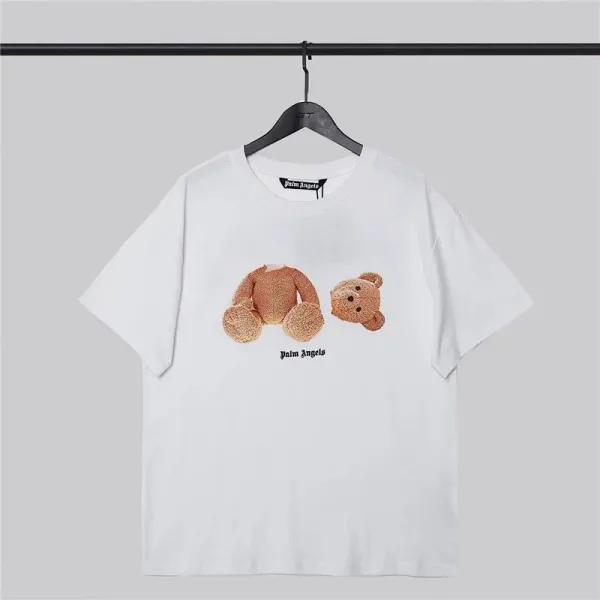 Palm Angels Heart Drip Logo Black T-Shirt - 14