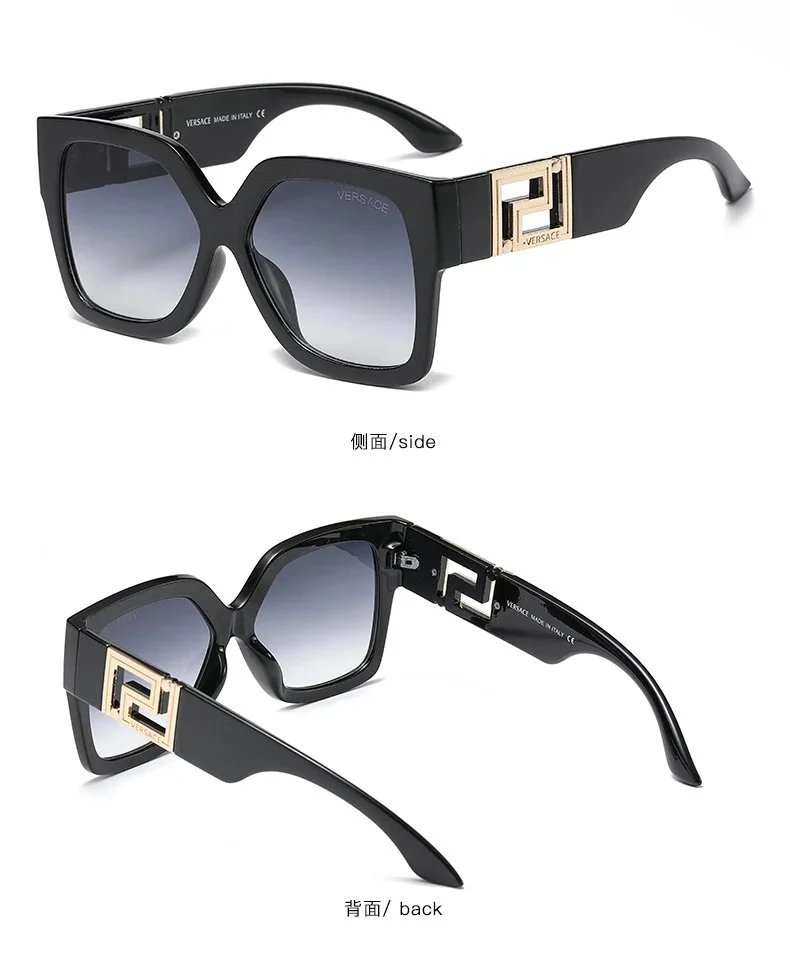 Louis Vuitton Monogram-Embellished Square Sunglasses White Pink Gradient - 4