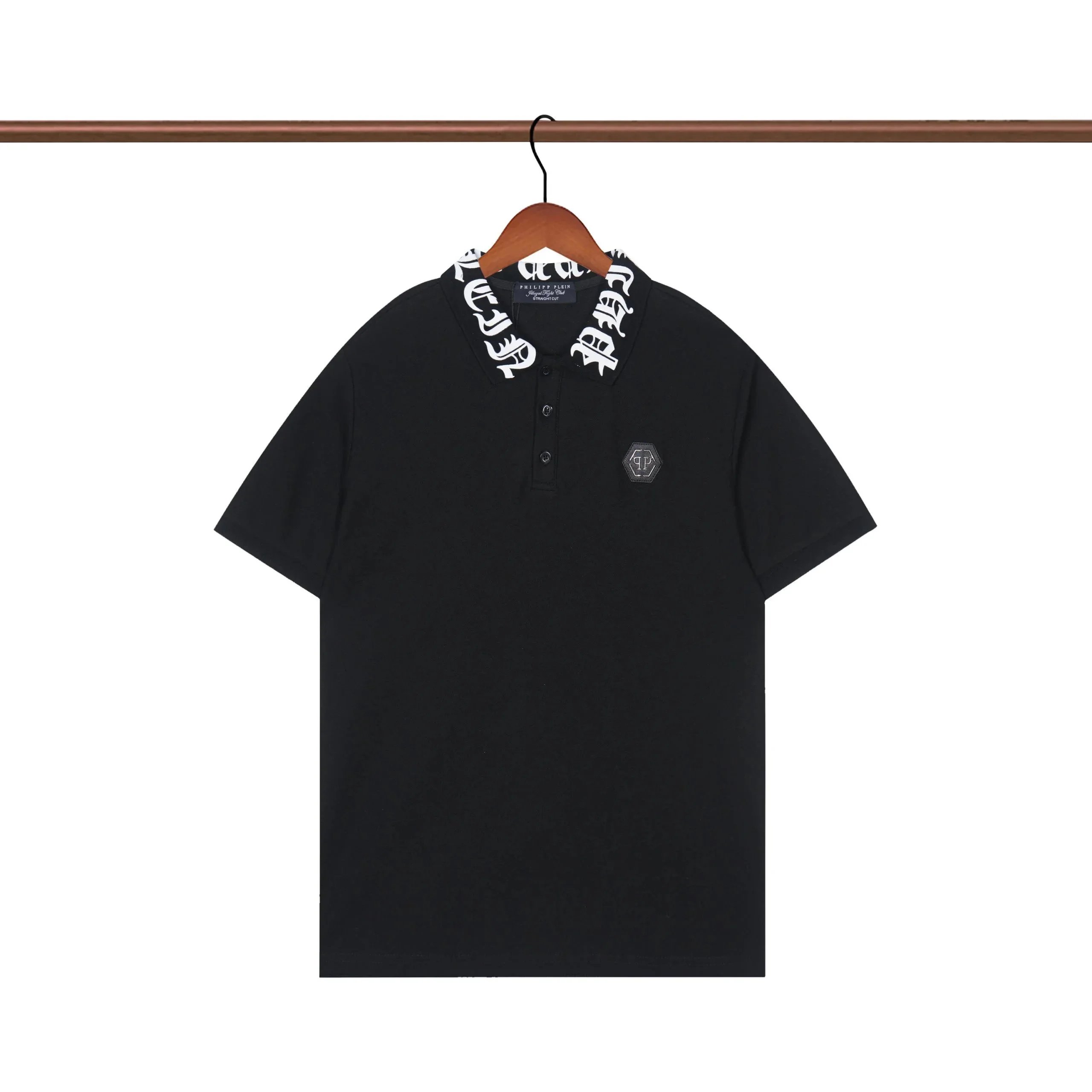 Philipp Plein Logo Collar Polo