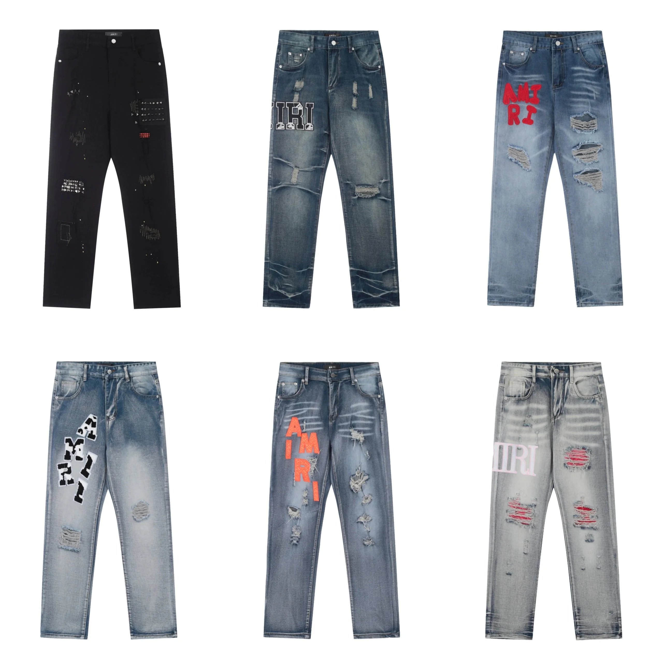 AMIRI Distressed Denim Jeans [
