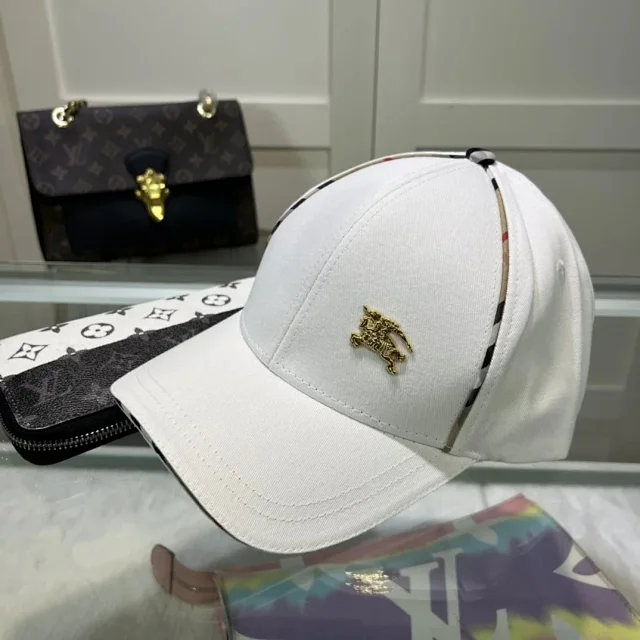 Burberry Hats Baseball Cap with Embroidered Logo or Equestrian Knight Emblem product detail image 12