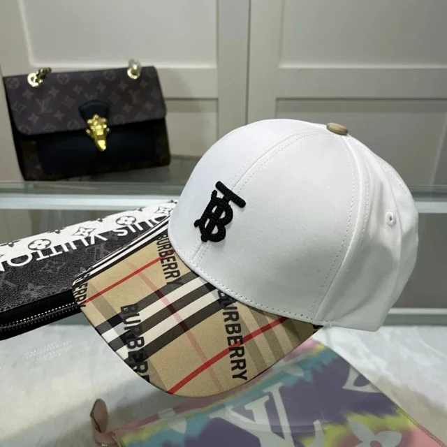 Burberry Hats Baseball Cap with Embroidered Logo or Equestrian Knight Emblem product detail image 21