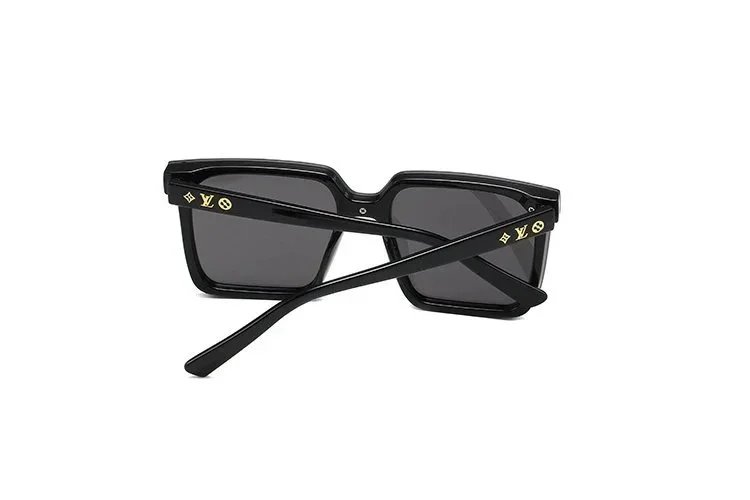 Louis Vuitton Monogram Shield Sunglasses Black - 5