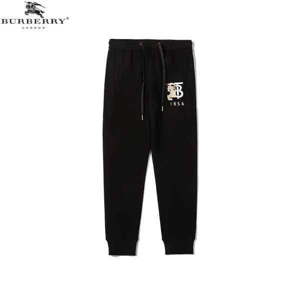 Burberry Monogram Logo Sweatpants Gray - 10