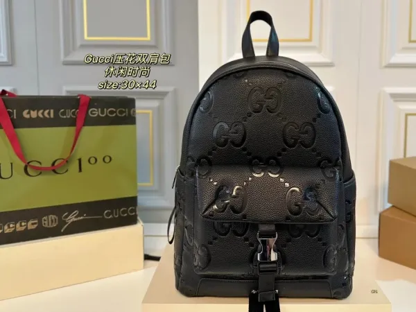 Gucci Ophidia Mini Backpack Navy with Web Stripe - 33