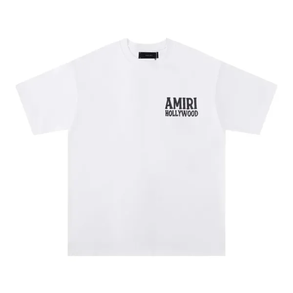 Amiri Logo Graphic White T-Shirt - 3