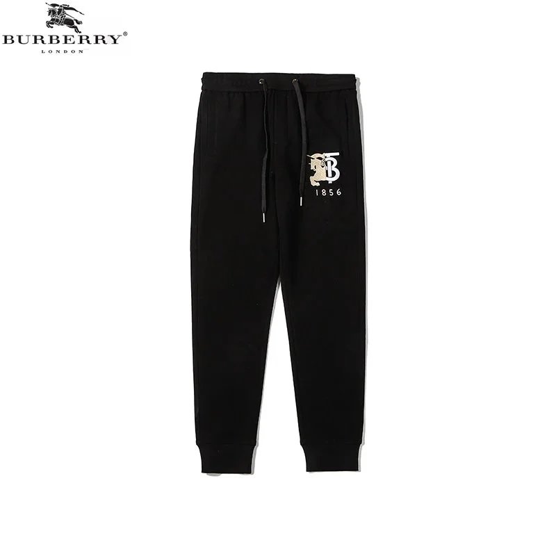 Burberry Black Logo Sweatpants