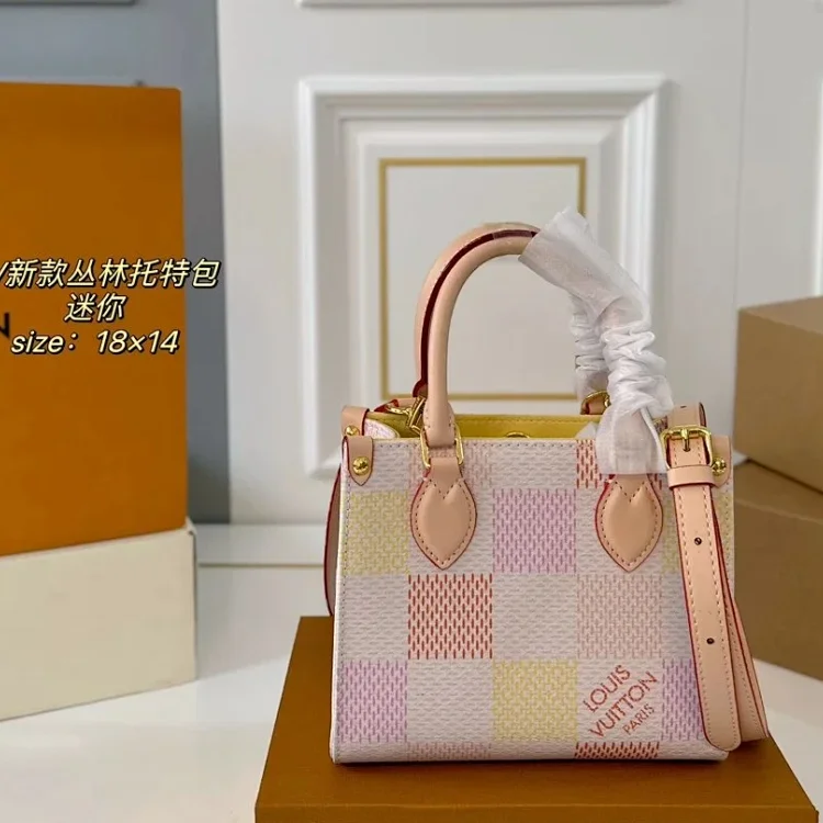 Louis Vuitton Damierlicious Tote Bag