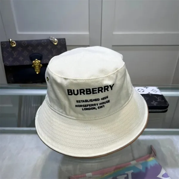 Burberry Vintage Check Bucket Hat Beige Multicolor - 20