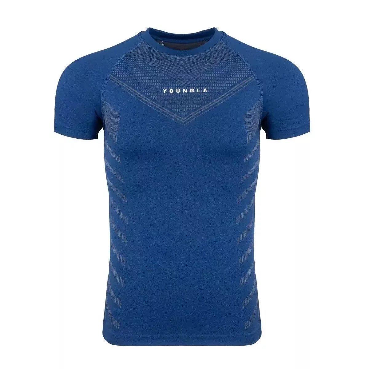 Design YOUNGLA Performance Mesh Base Layer Black T-Shirt Base Layer - 3