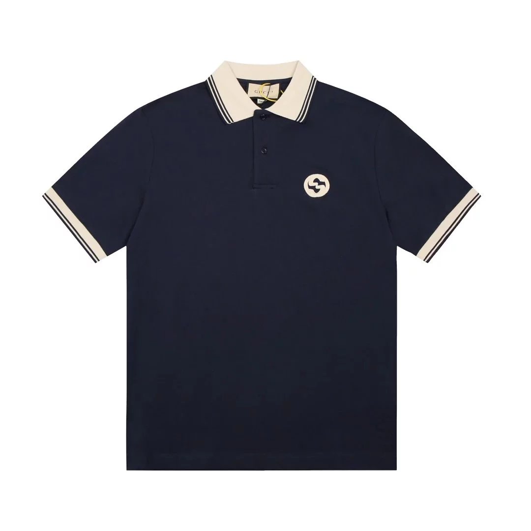 Gucci Logo Print White Polo Shirt - 15