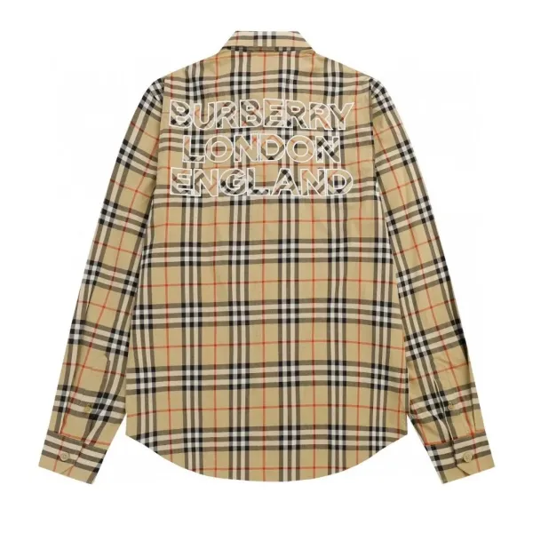 Burberry Classic Check Shirt Beige Multicolor Shirt - 13