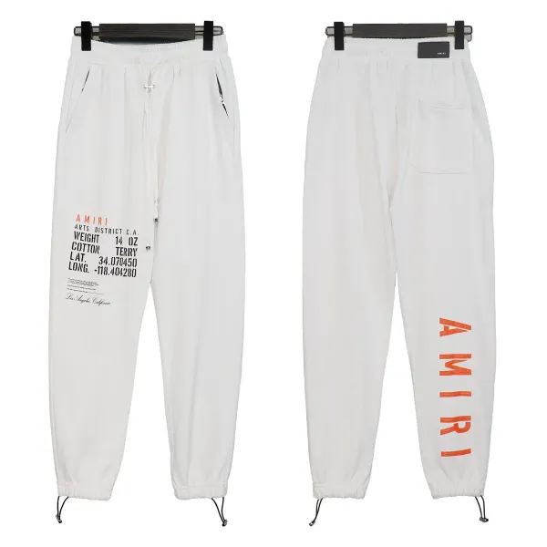 Amiri Cotton Terry Sweatpants Black - 18
