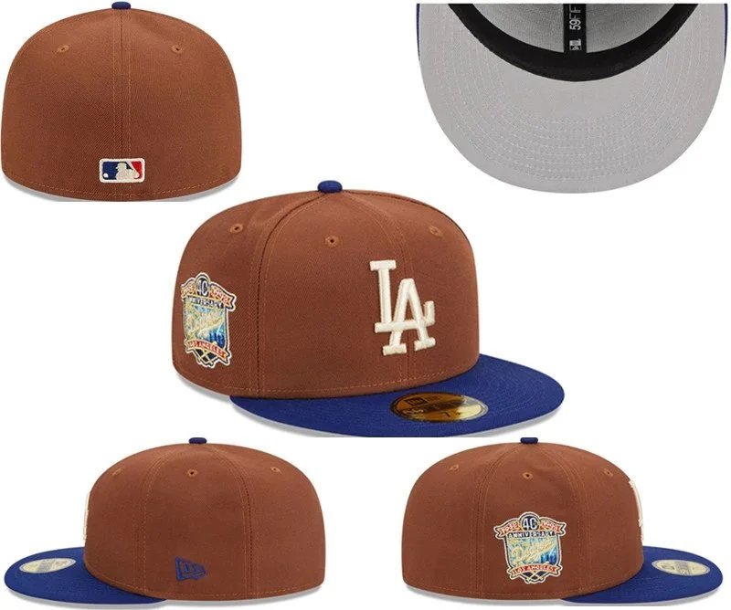 New Era x Los Angeles Dodgers 59FIFTY Fitted Cap White/Graphite Baseball Cap - 19