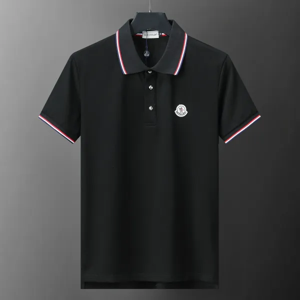 Moncler Logo Polo White Polo Polo Shirt - 12
