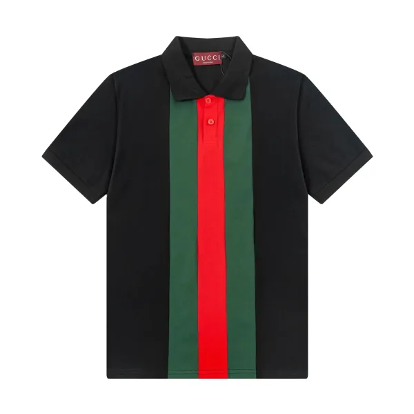 Gucci GG Monogram Print White Polo Polo Shirt - 4