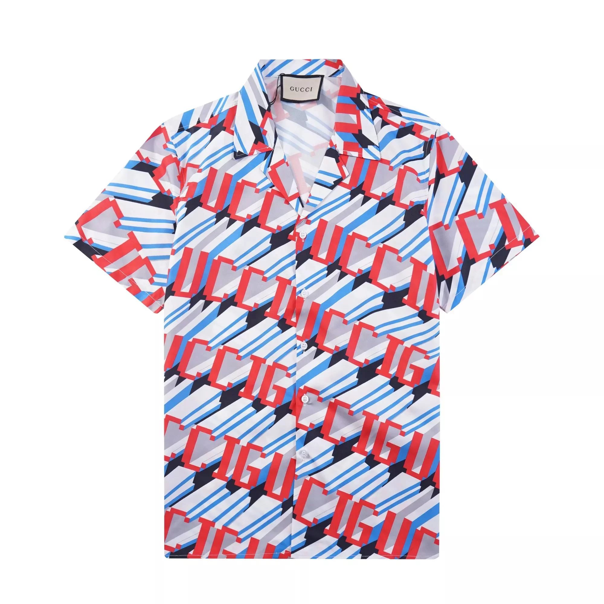 Gucci GG Mosaic Print Short-Sleeve Shirt and Shorts Set Multicolor - 31