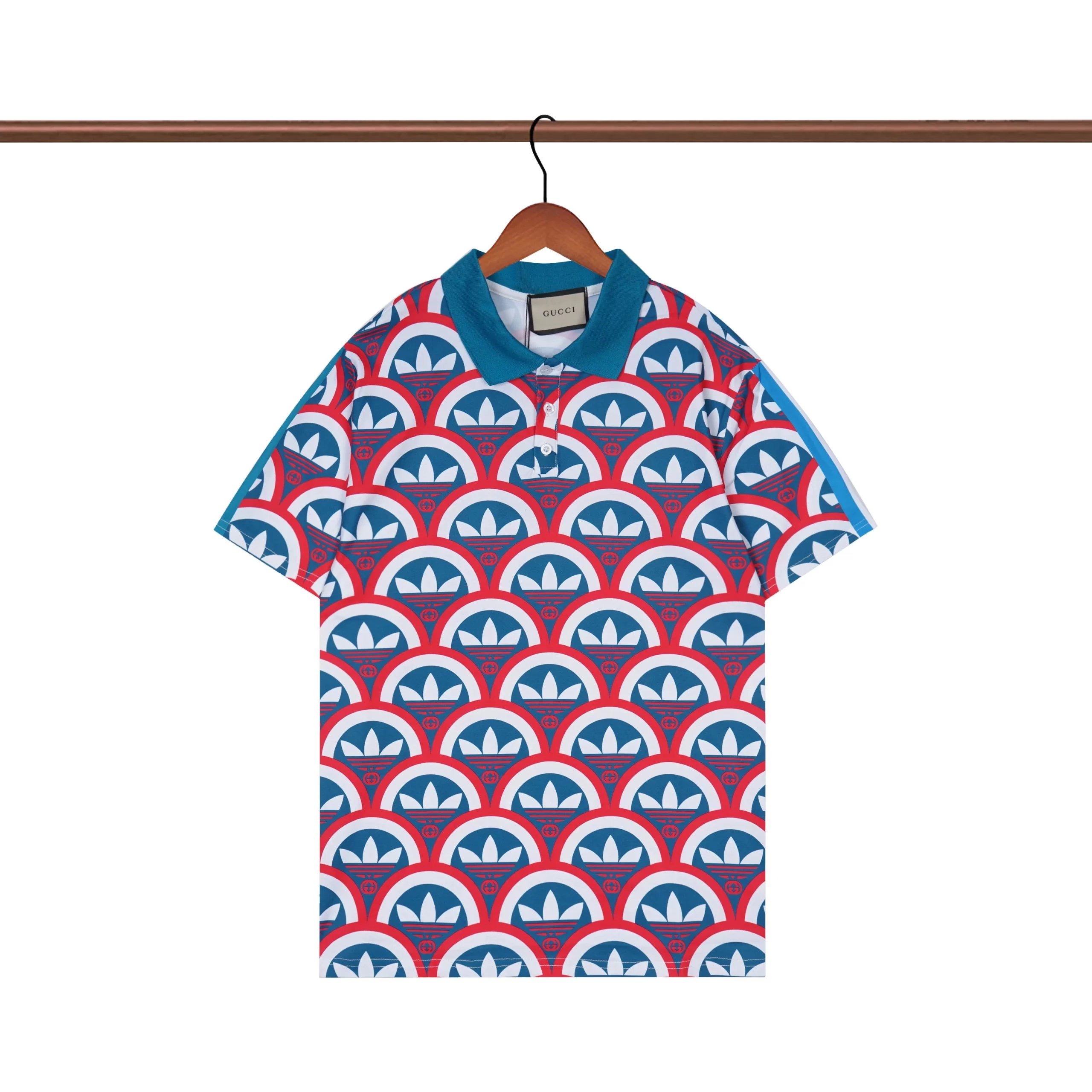 Gucci GG Logo Print Polo White Polo Shirt - 27