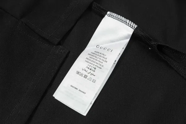 Gucci GG Monogram Print White Polo Polo Shirt - 11