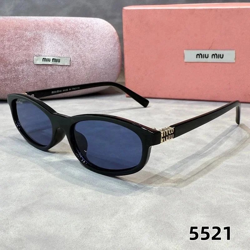 Miu Miu Octagonal Gold-Frame Optical Glasses Eyewear - 8