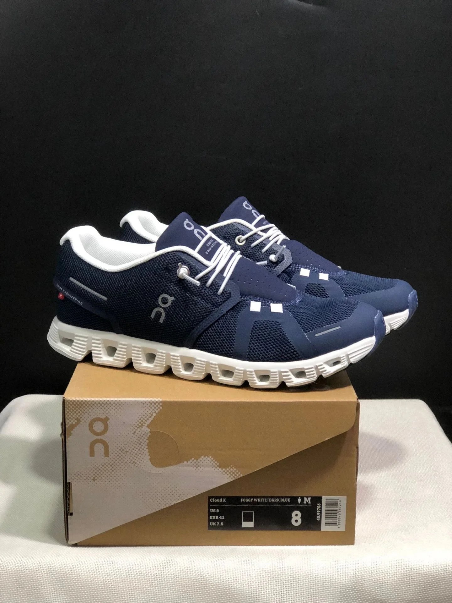 On Cloud X Rose Powder Soft Yarn Running Shoes - 11
