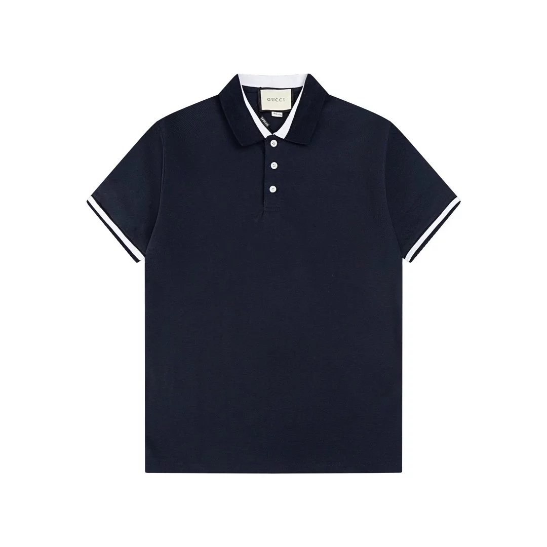 Gucci GG Logo Print Polo White Polo Shirt - 11
