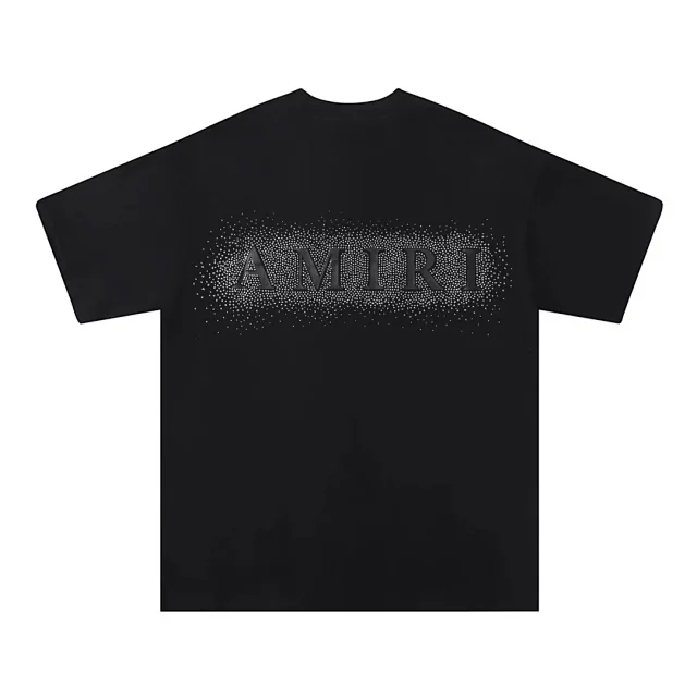 AMIRI T-Shirts Short-Sleeve Crew-Neck Logo-Print product detail image 21