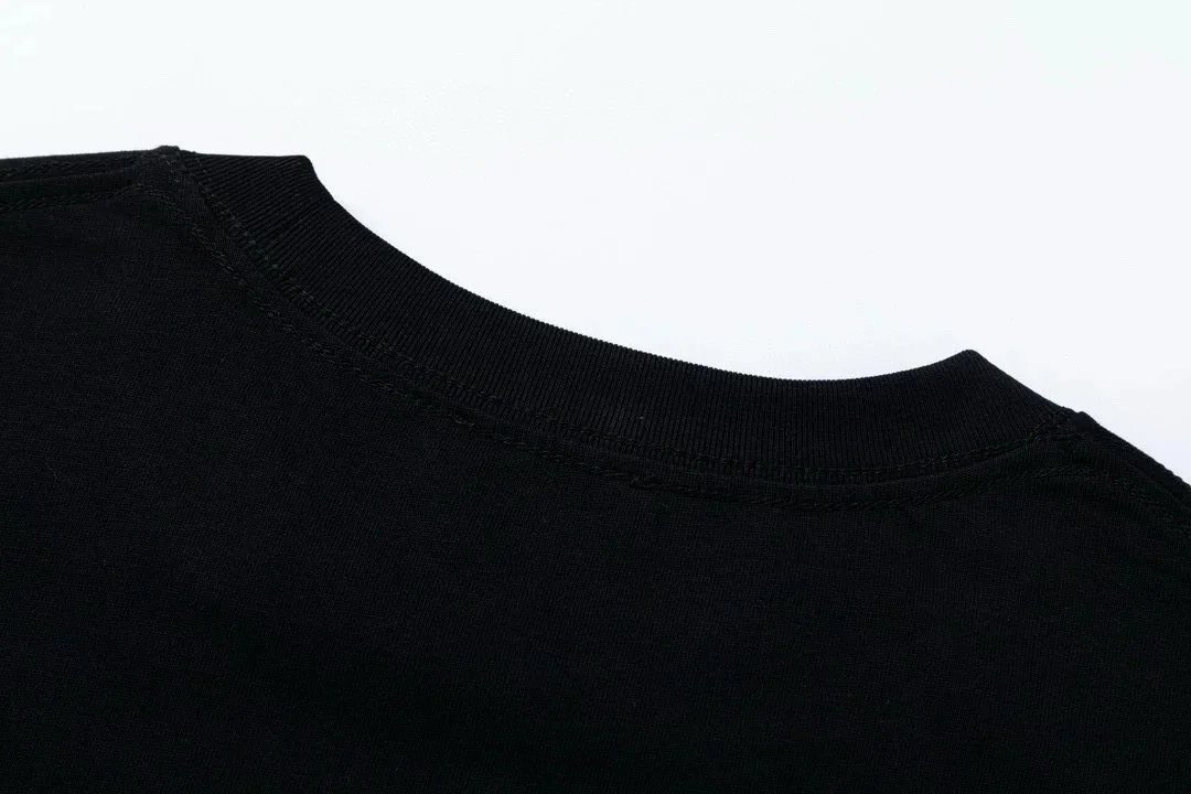 Balenciaga Flame Logo Black T-Shirt - 10