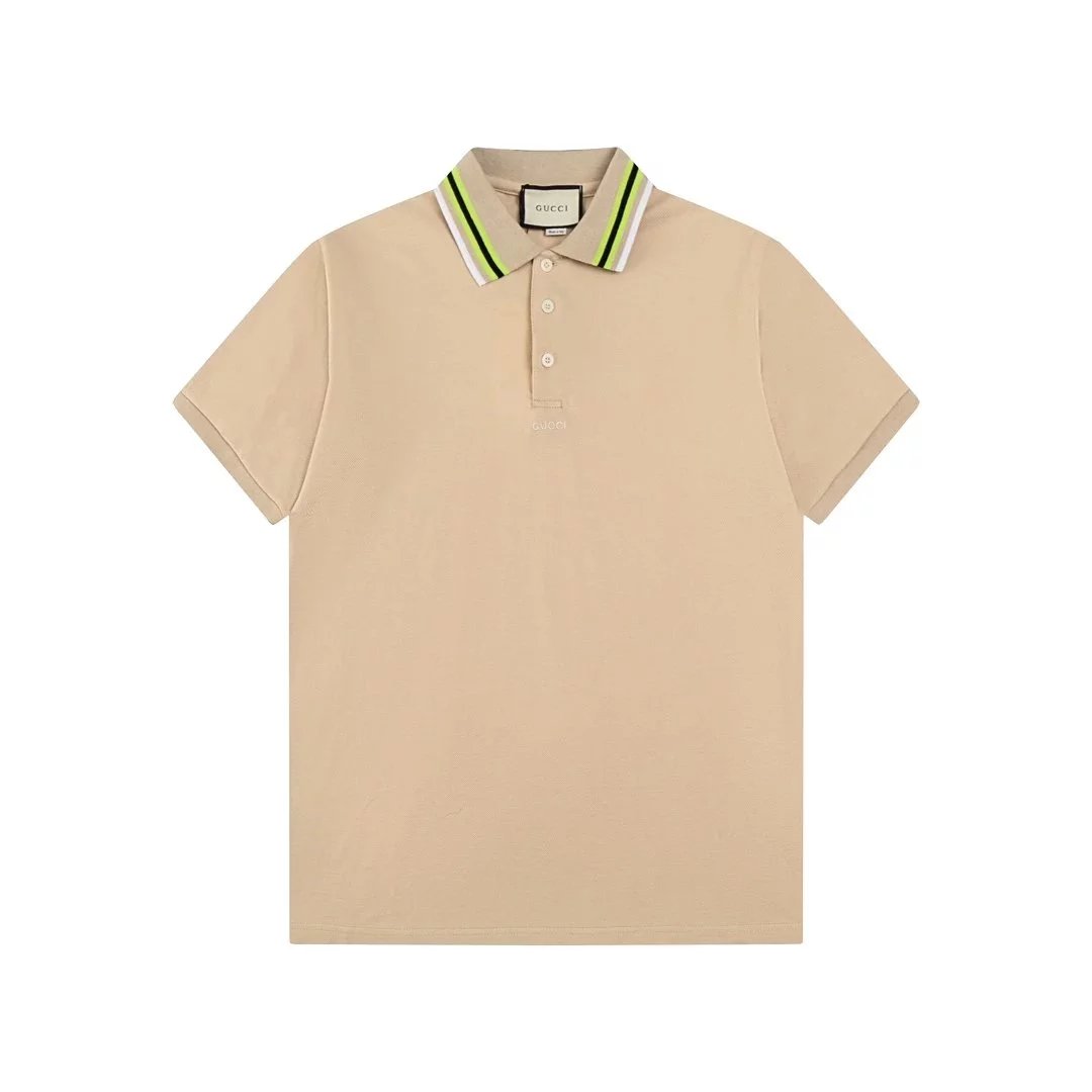 Gucci GG Logo Print Polo White Polo Shirt - 13