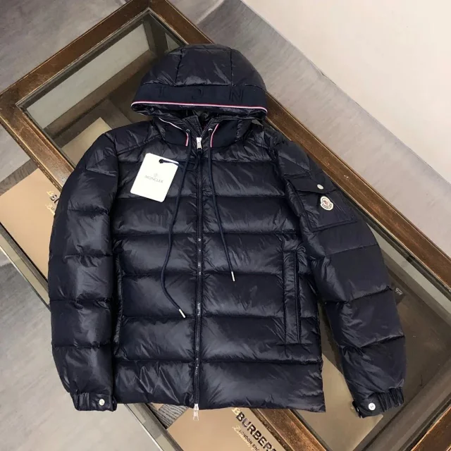 Moncler Down Jackets Hooded quilted jacket product detail image 28