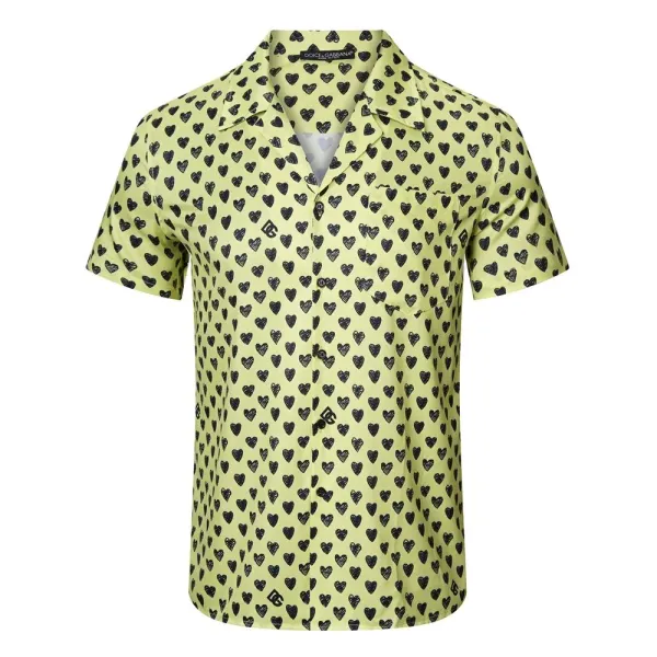 Dolce & Gabbana Embroidered Crest White Shirt - 34