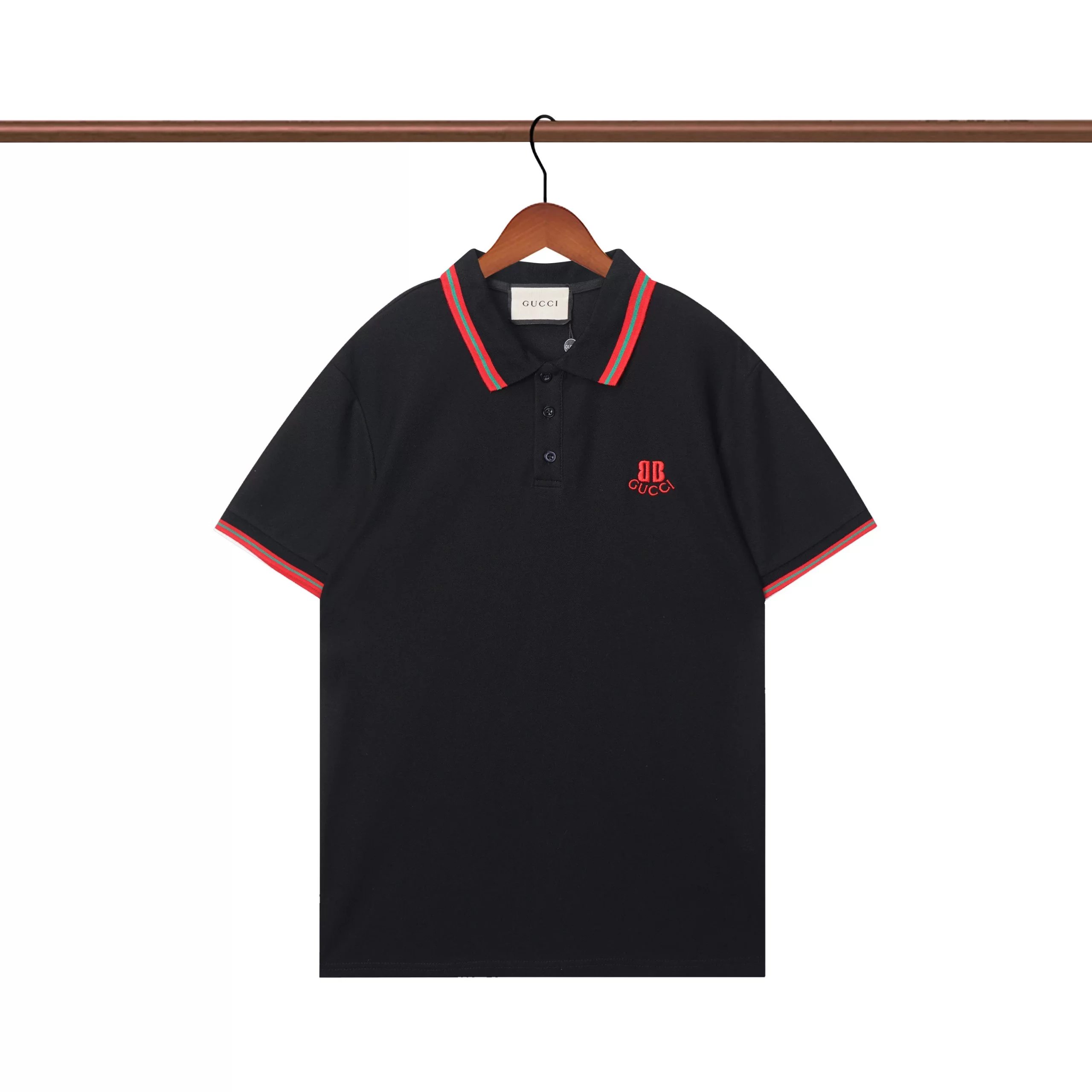 Gucci Pineapple Embroidered Polo Orange Polo Shirt - 26