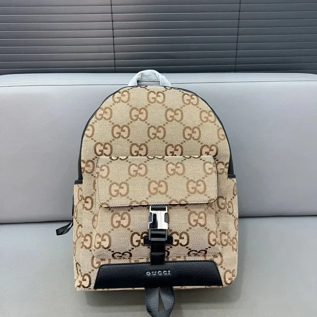 Gucci Backpacks Web Stripe and GG Monogram Designs product detail image 20