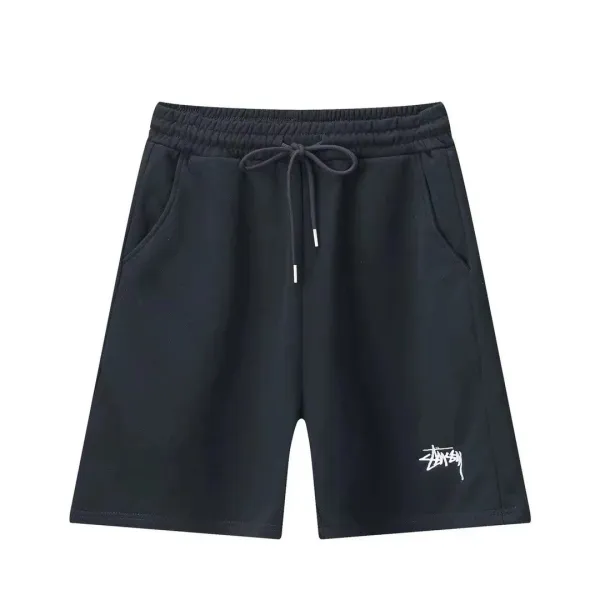 Stüssy Logo Print Teal Performance Shorts - 33