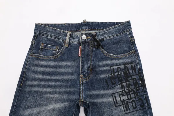 Dsquared2 Distressed Paint-Splatter Slim Fit Jeans - 4