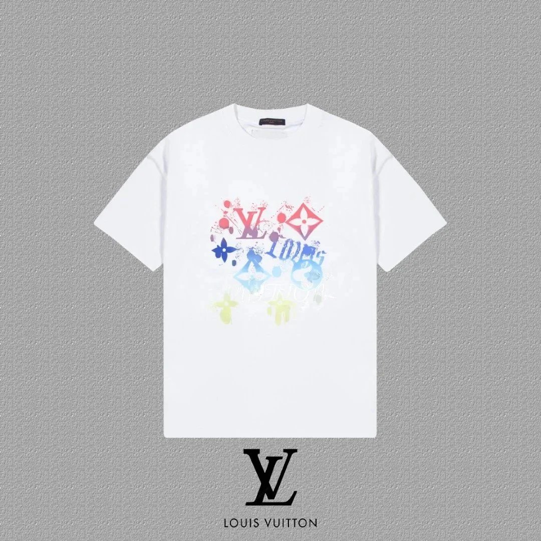 Louis Vuitton Paris River Scene Graphic T-Shirt Black - 13