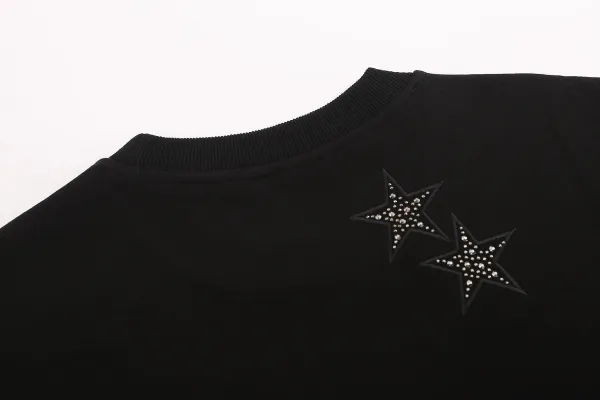 Givenchy Star-Print Black Sweatshirt Sweater - 8