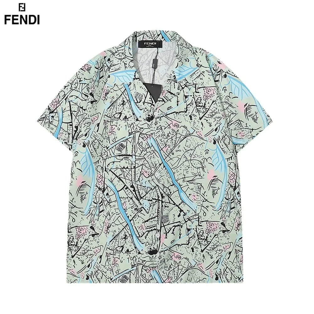Fendi Monster Eyes White Shirt - 18
