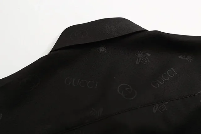 Gucci Shirts Printed Button-Up Shirt product detail image 13