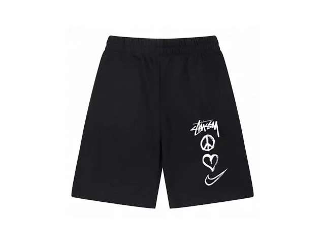 Stüssy Shorts Elastic-waist graphic product detail image 14