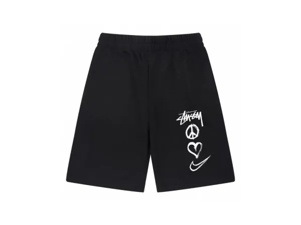 Stüssy Logo Print Teal Performance Shorts - 15