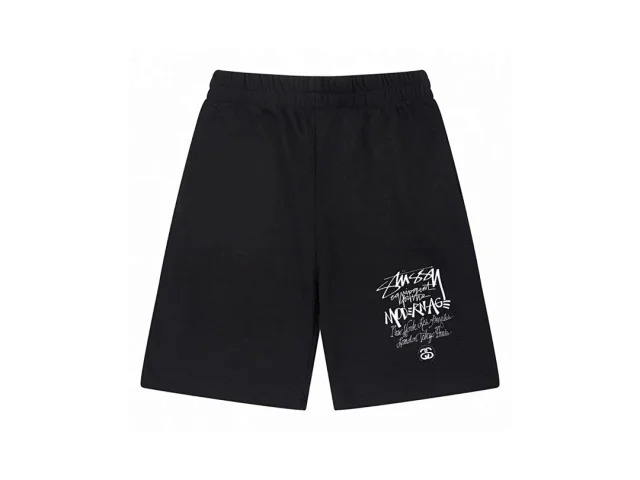 Stüssy Shorts Elastic-waist graphic product detail image 20