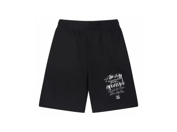 Stüssy Logo Print Teal Performance Shorts - 21