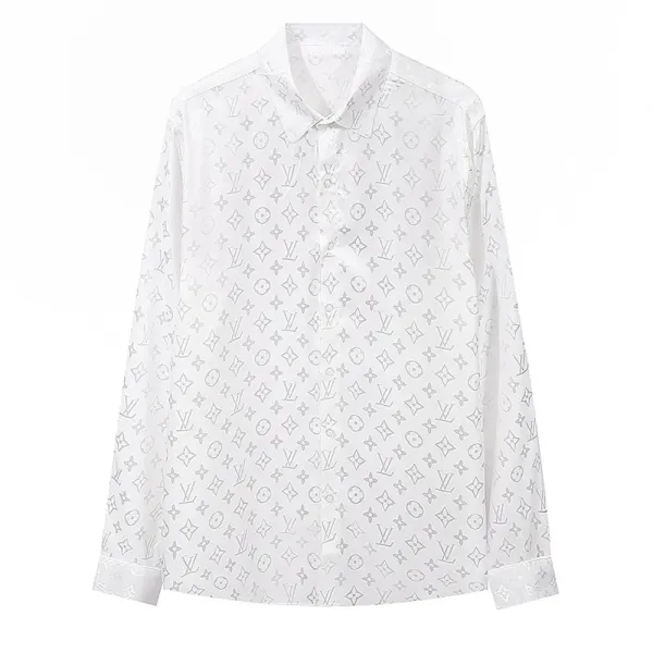 Louis Vuitton Floral Print Long-Sleeve Shirt White Multicolor - 21
